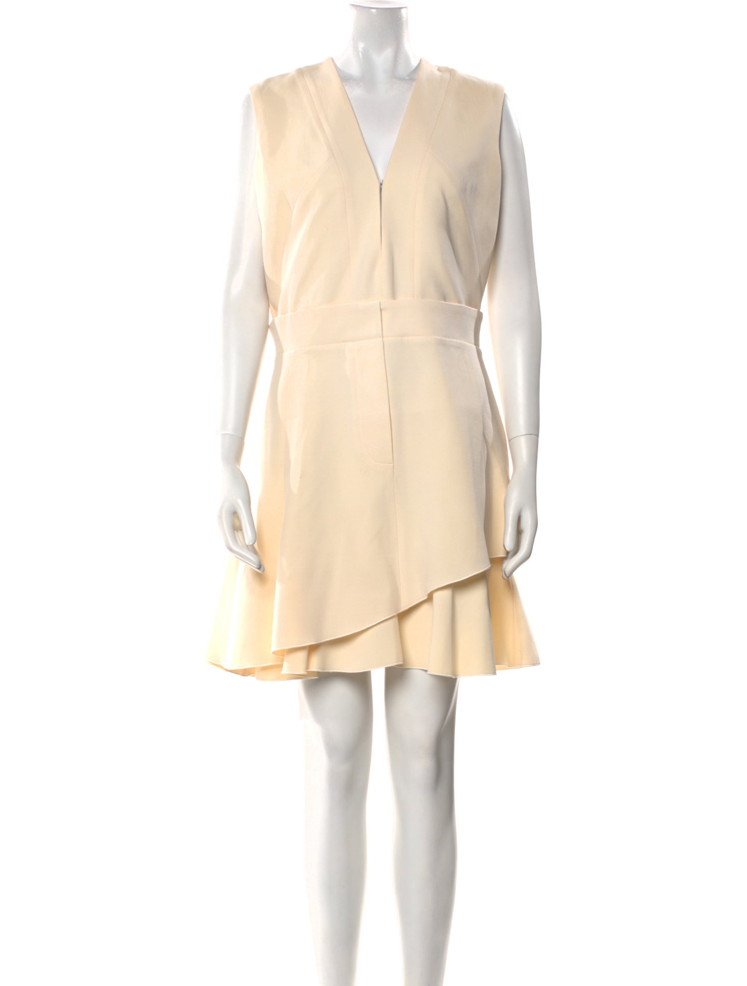strapless a line dress mini Strapless Linen A Line Mini Dress
