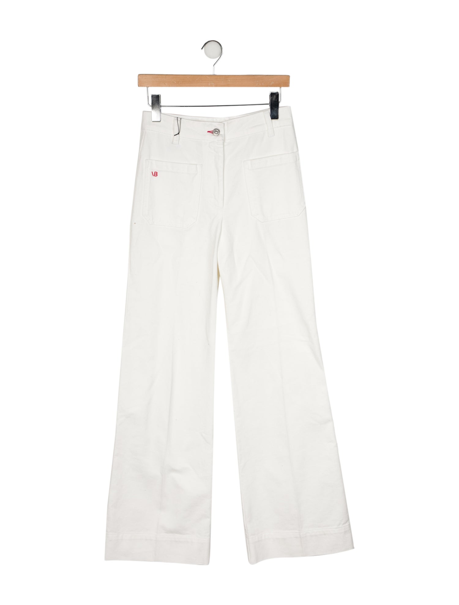 Victoria Beckham High-Rise Wide Leg Jeans