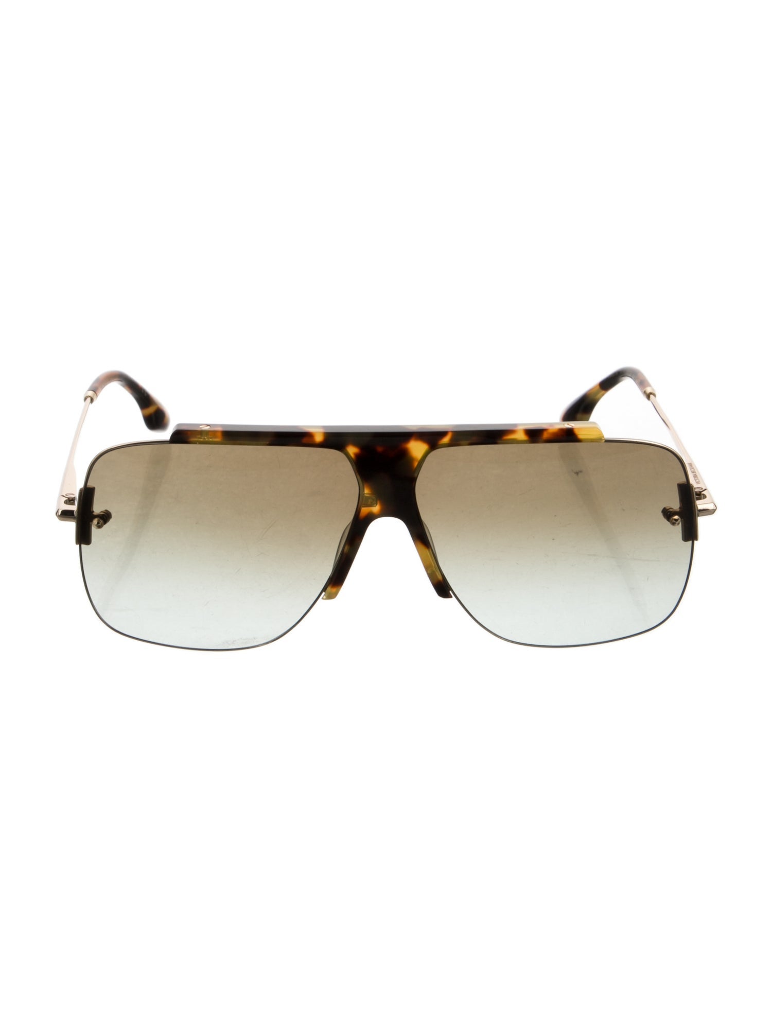 Victoria Beckham Square Gradient Sunglasses