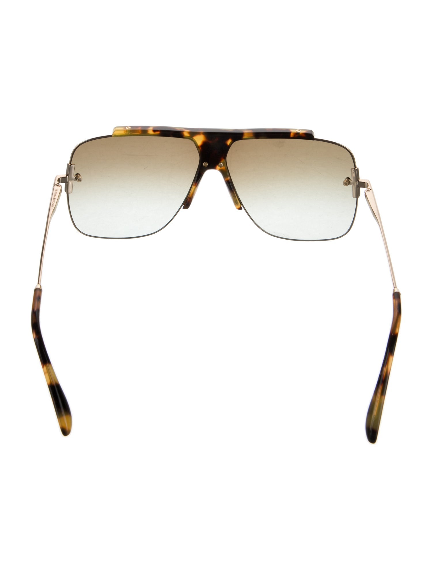 Victoria Beckham Square Gradient Sunglasses