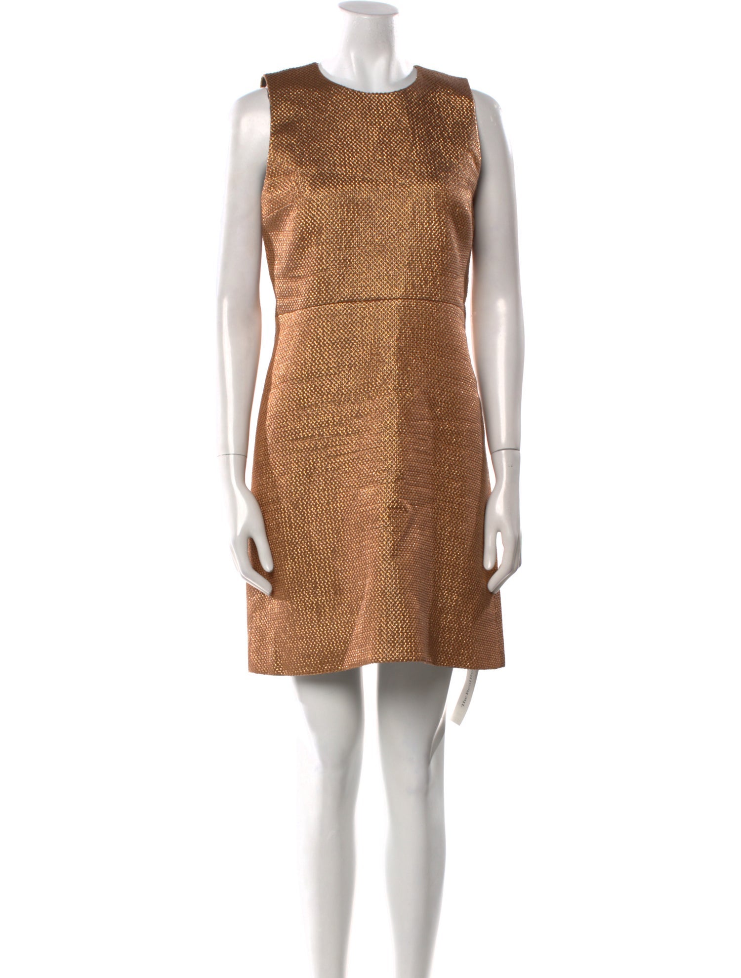 Victoria Beckham Crew Neck Mini Dress