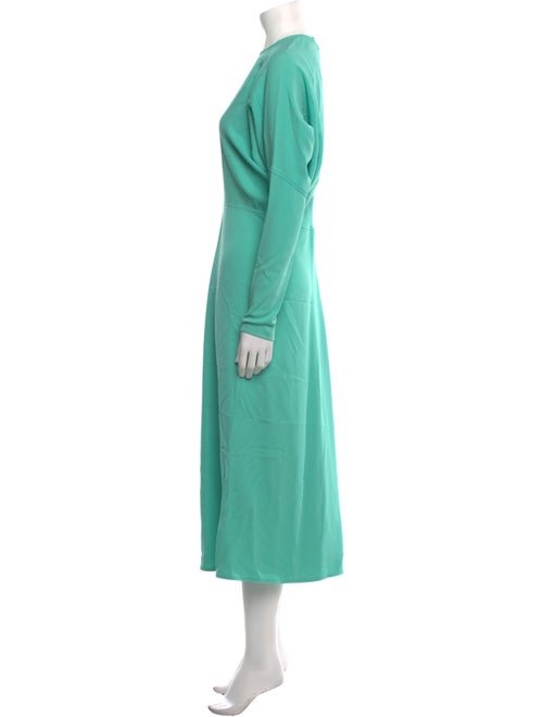 Victoria Beckham Crew Neck Long Dress
