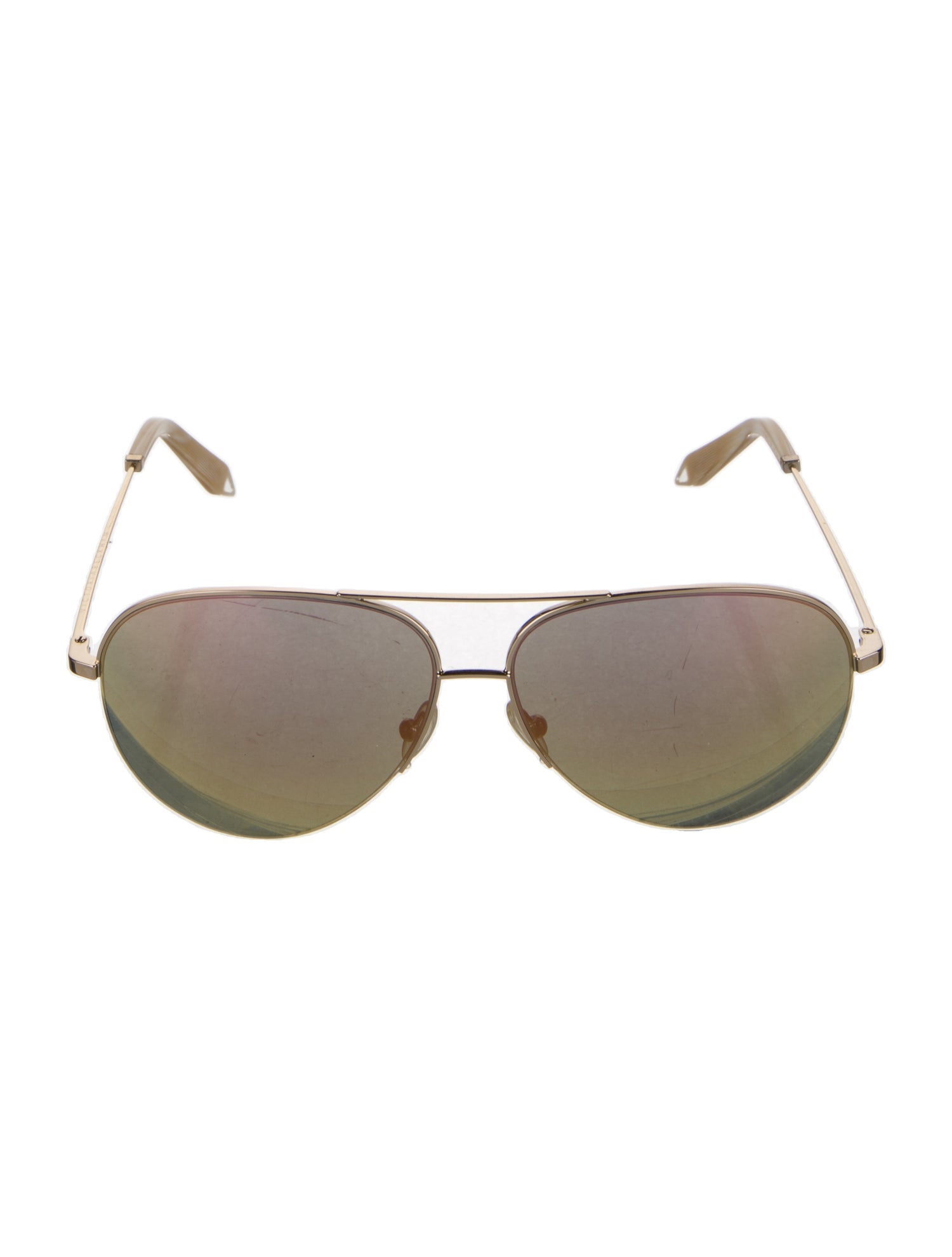 Victoria Beckham Aviator Mirrored Sunglasses