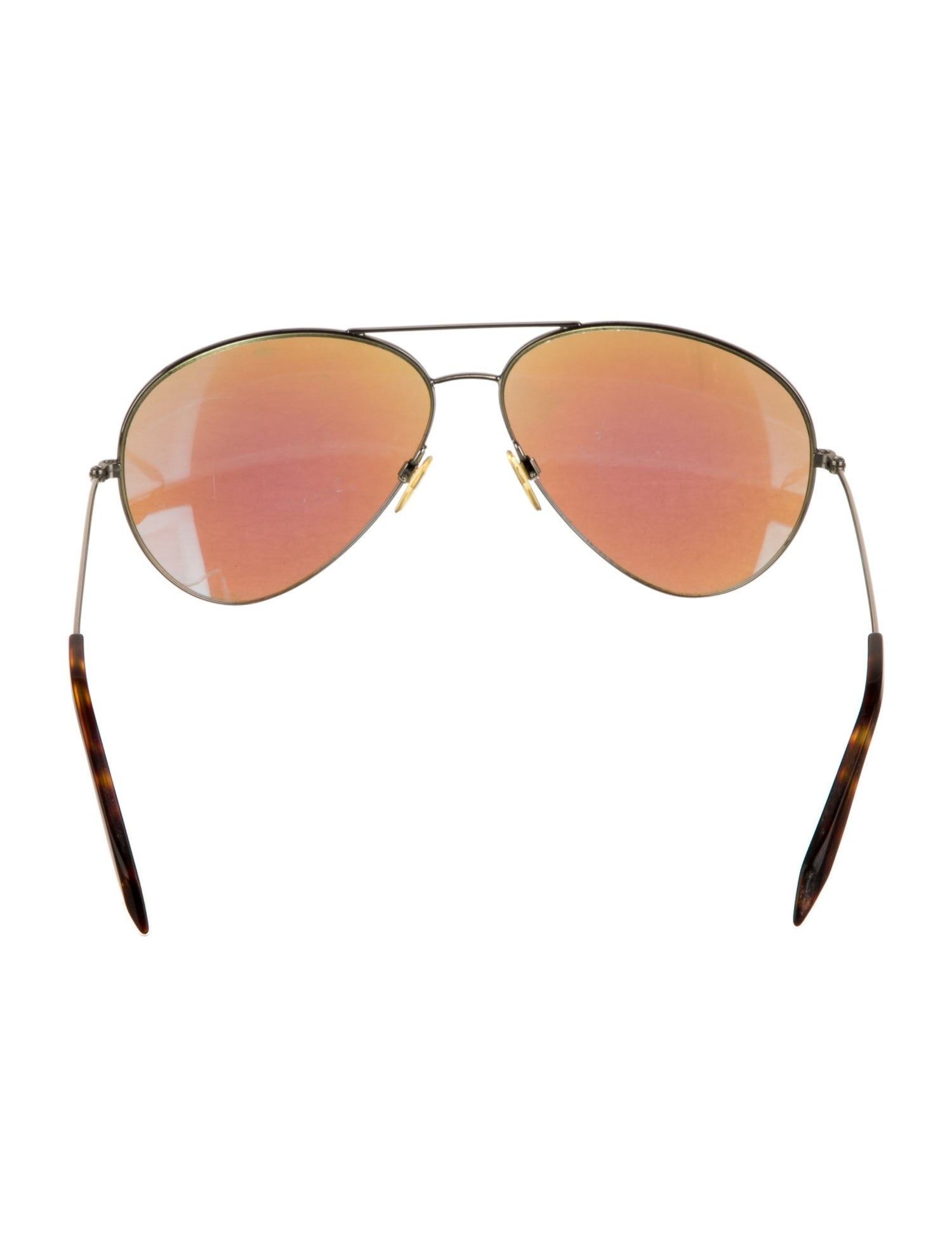 Victoria Beckham Aviator Mirrored Sunglasses