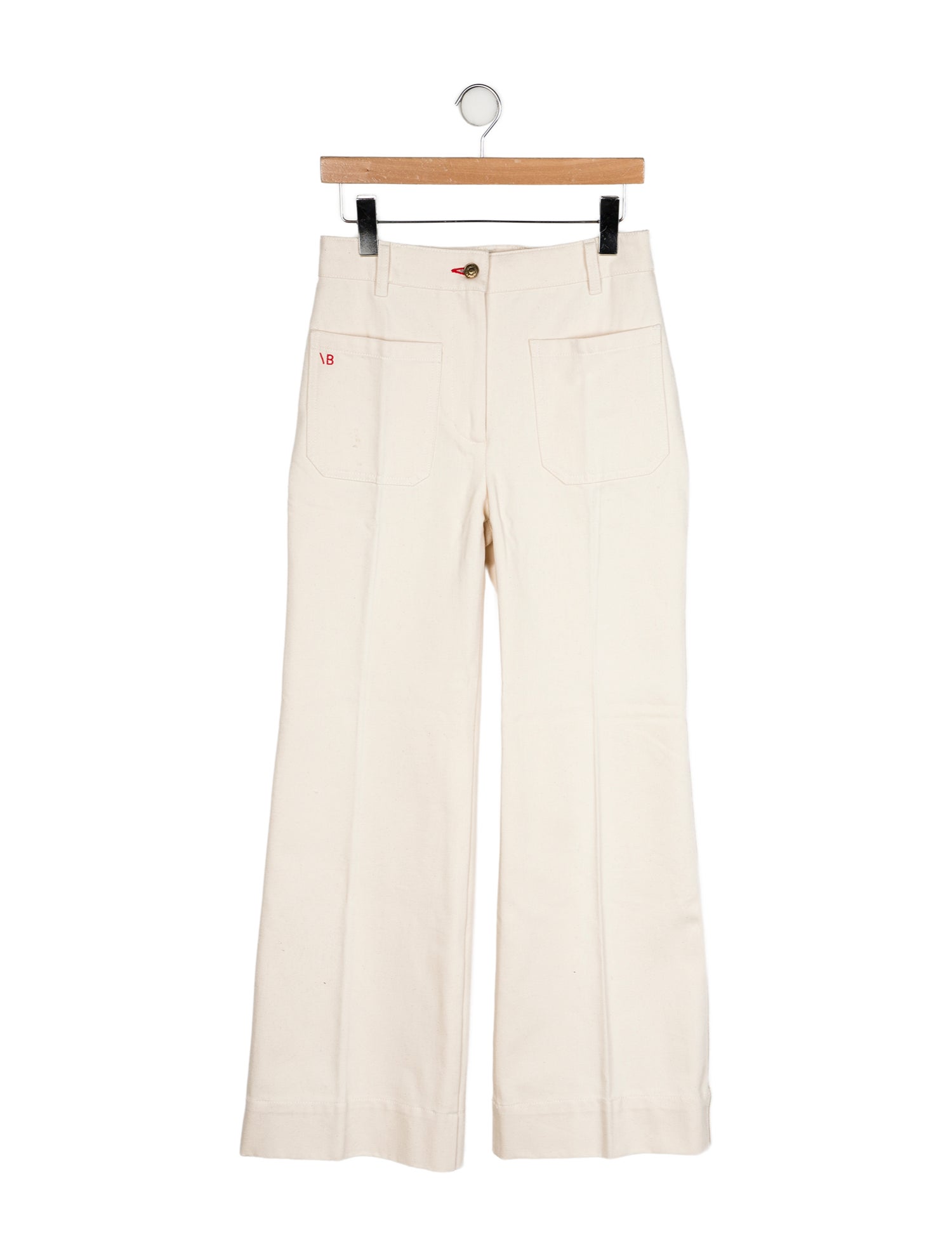 Victoria Beckham High-Rise Wide Leg Jeans