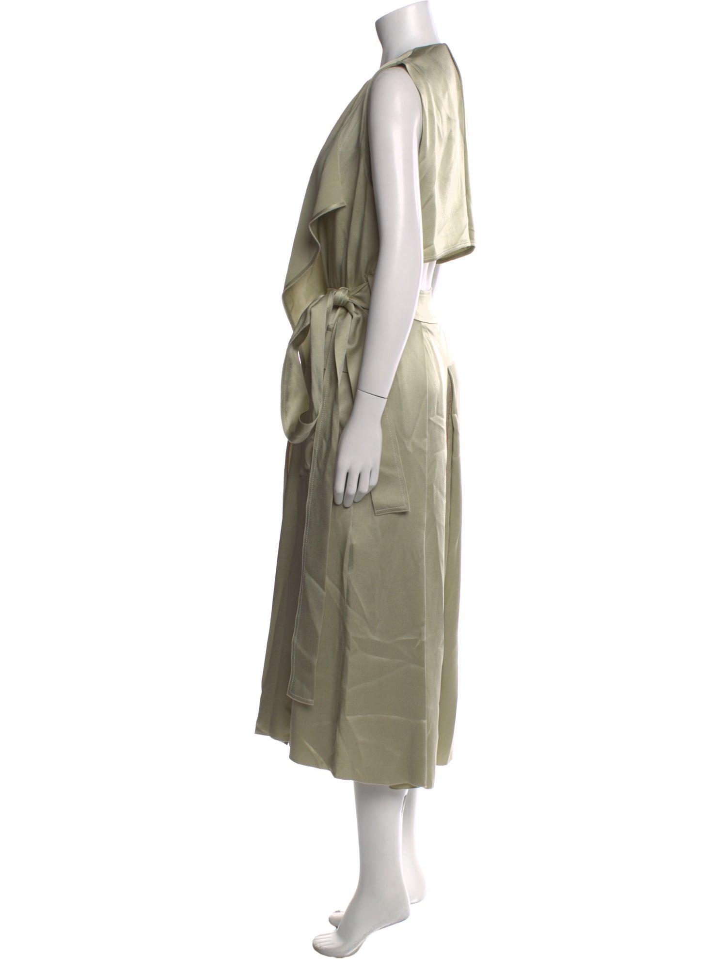 Victoria Beckham V-Neck Long Dress