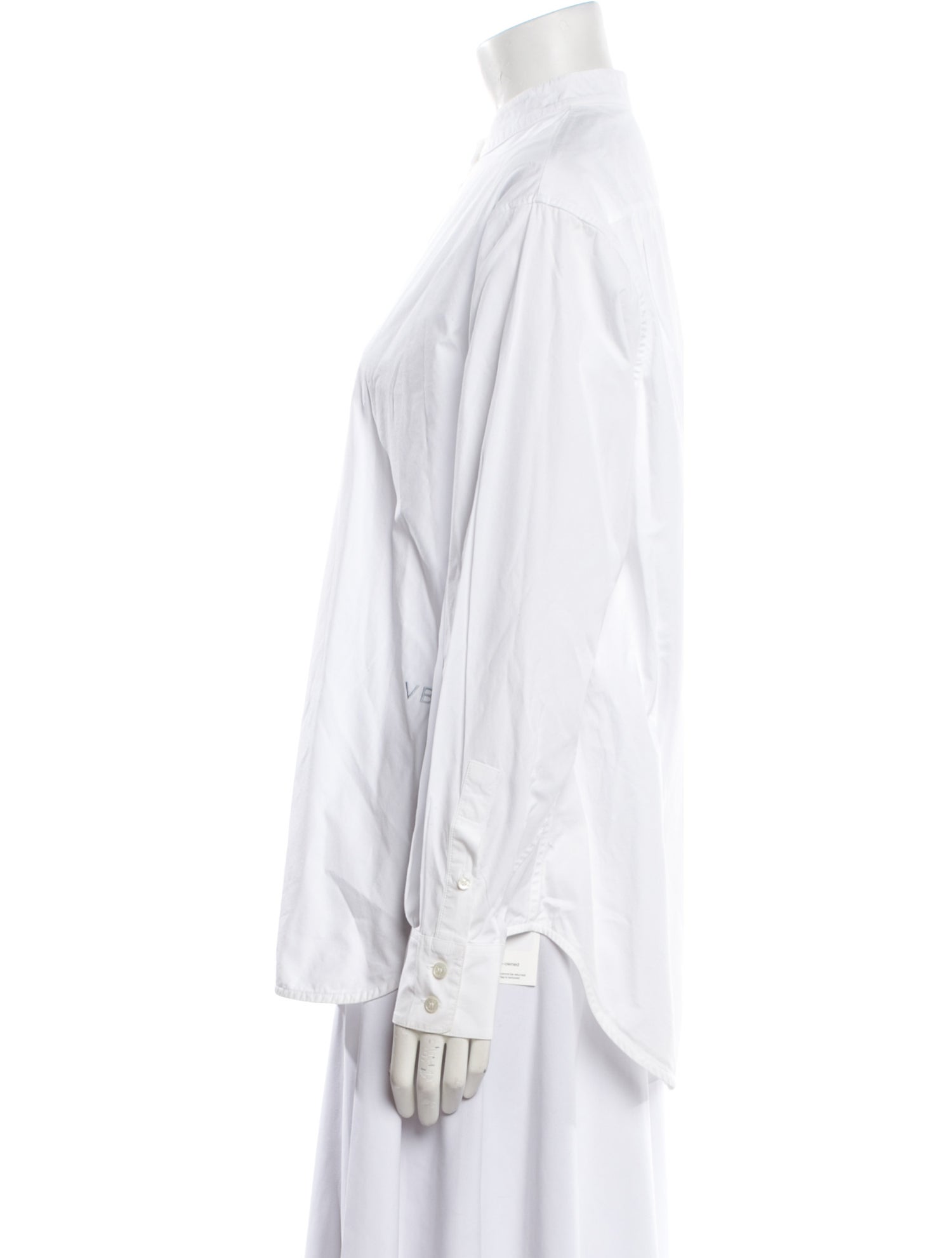 Victoria Beckham Long Sleeve Button-Up Top