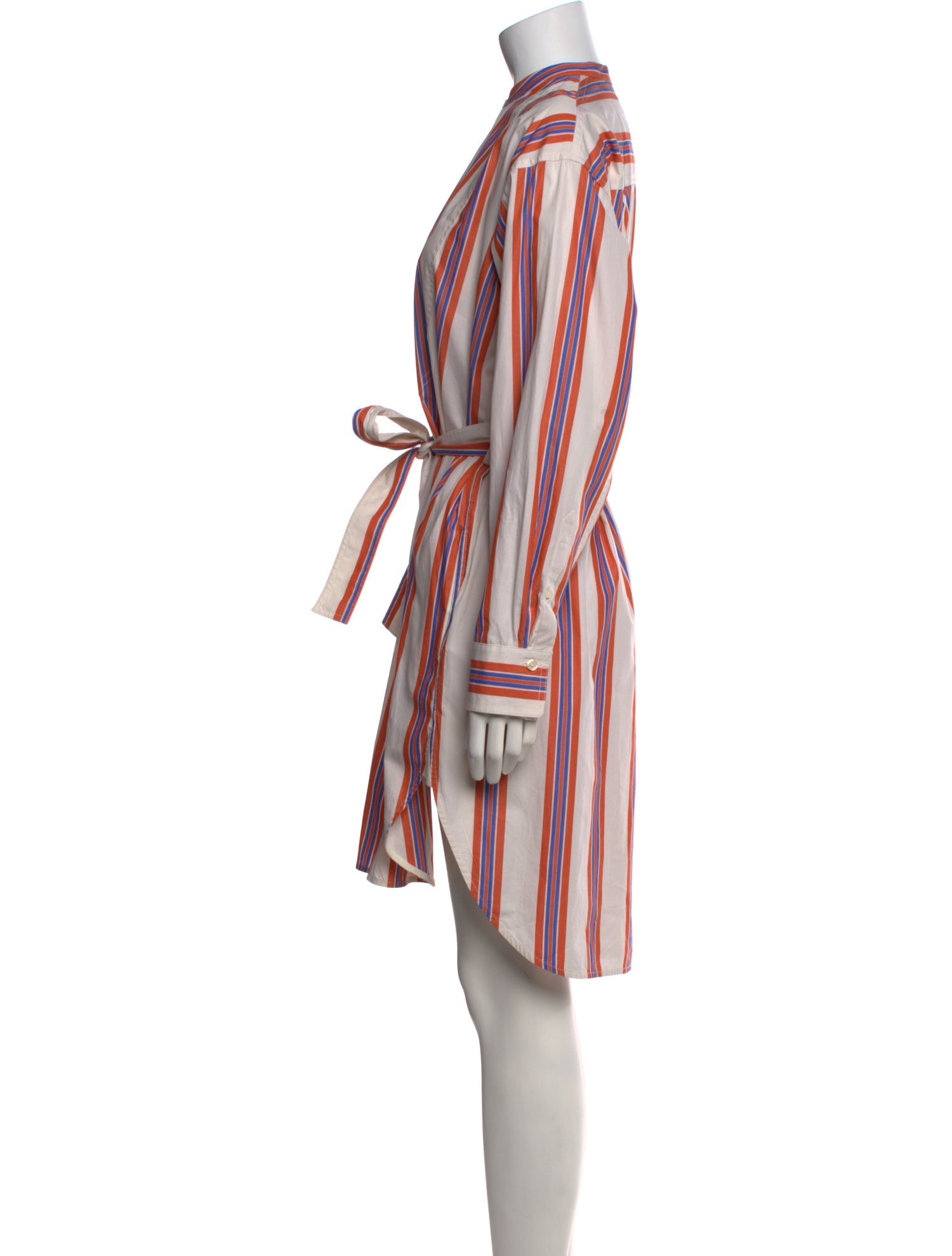 Victoria Beckham Striped Knee-Length Dress