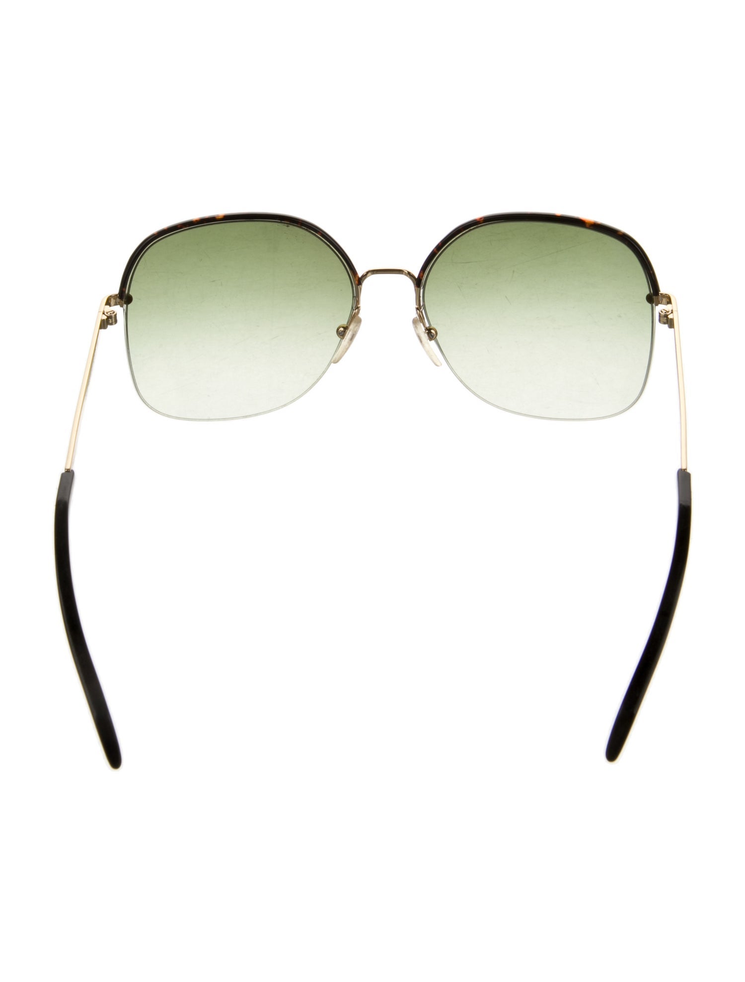Victoria Beckham Square Gradient Sunglasses