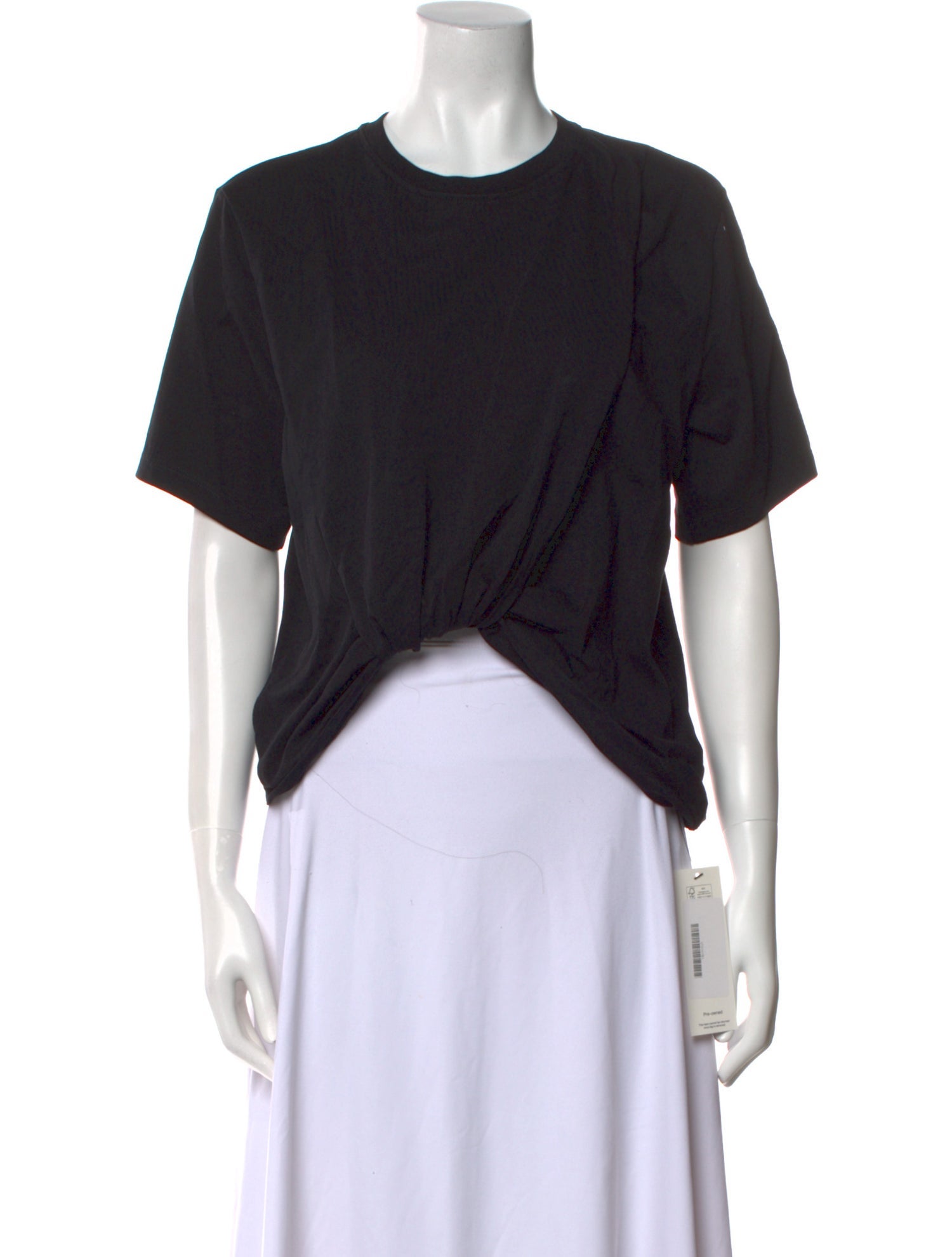 Victoria Beckham Crew Neck Short Sleeve T-Shirt