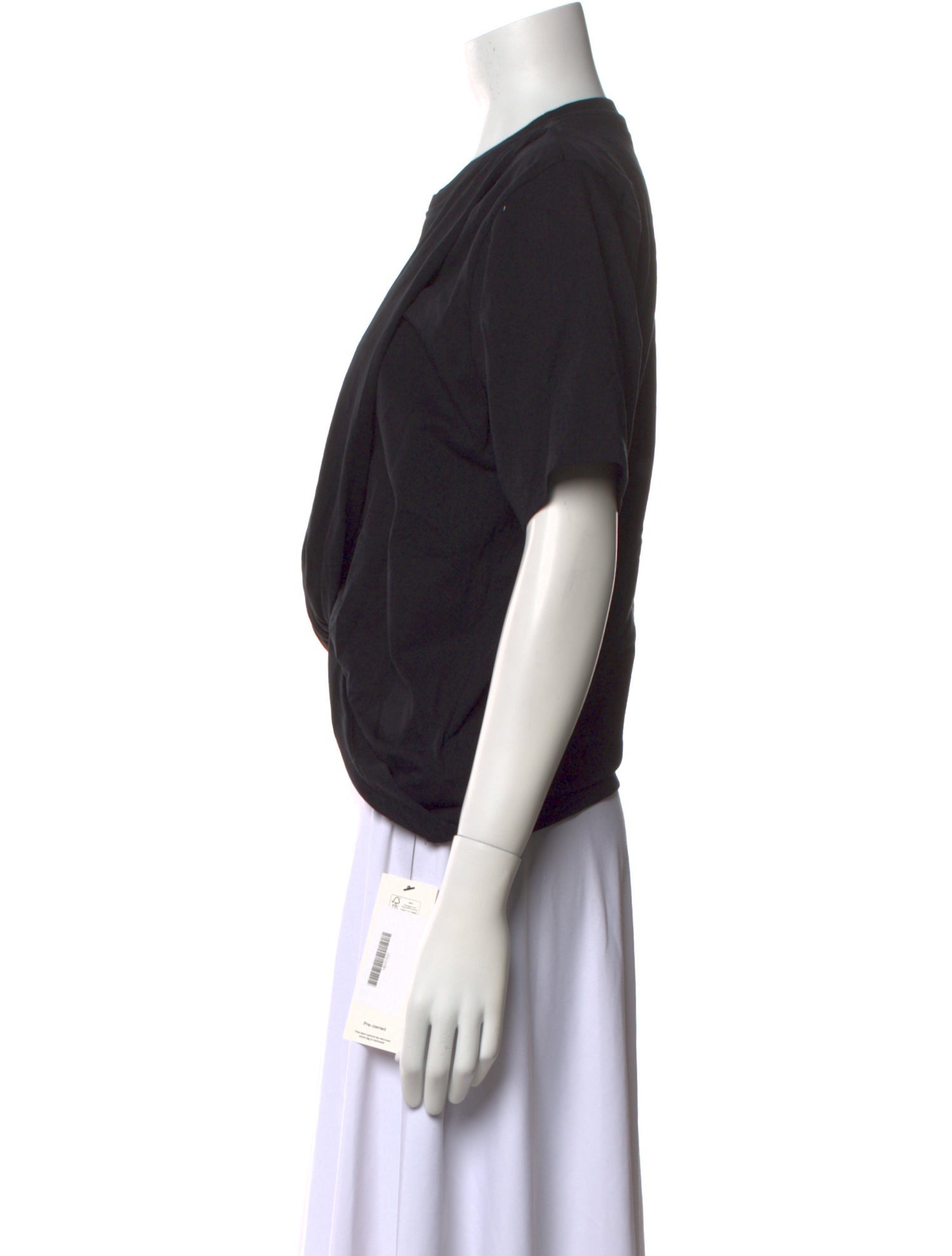 Victoria Beckham Crew Neck Short Sleeve T-Shirt