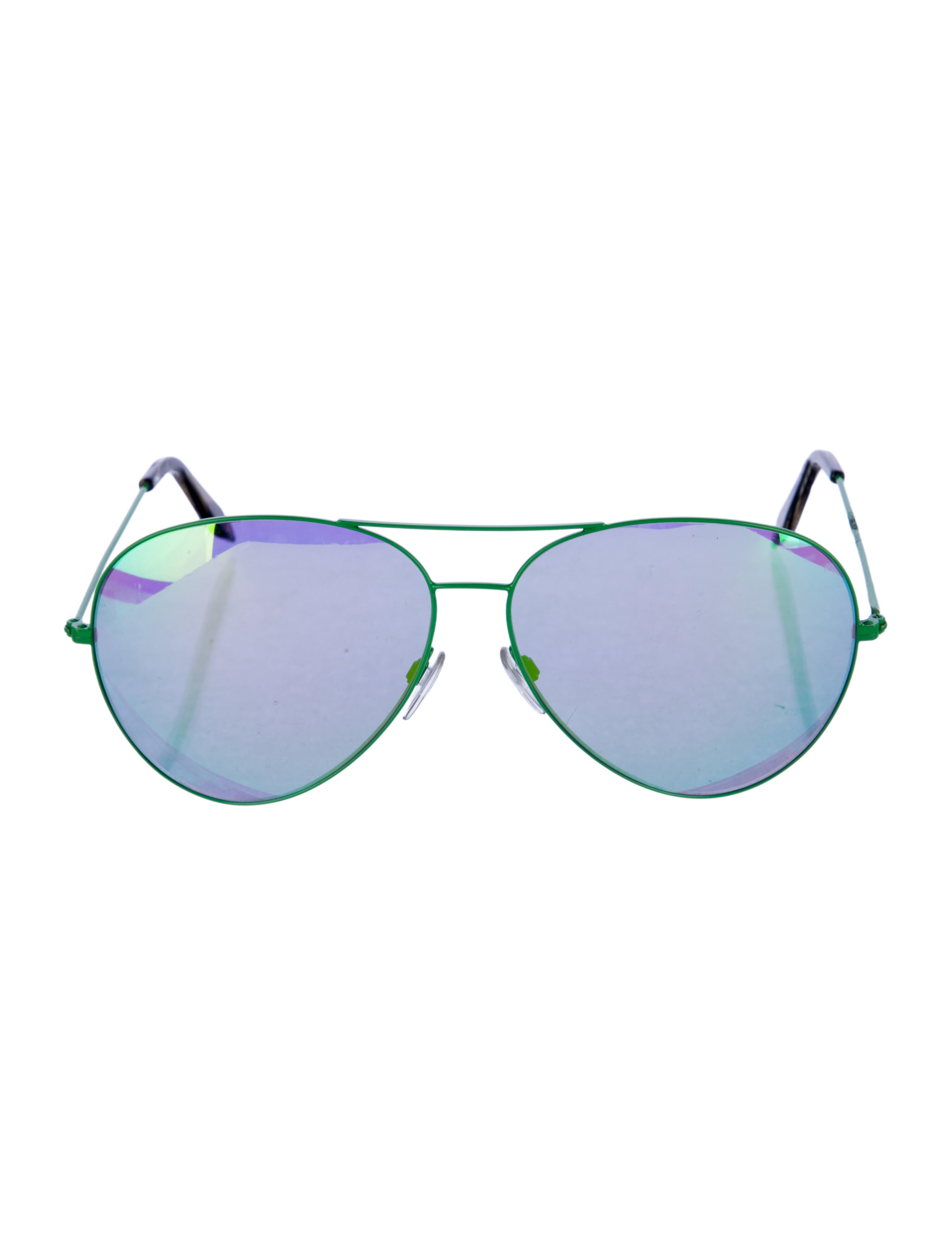 Victoria Beckham Aviator Mirrored Sunglasses