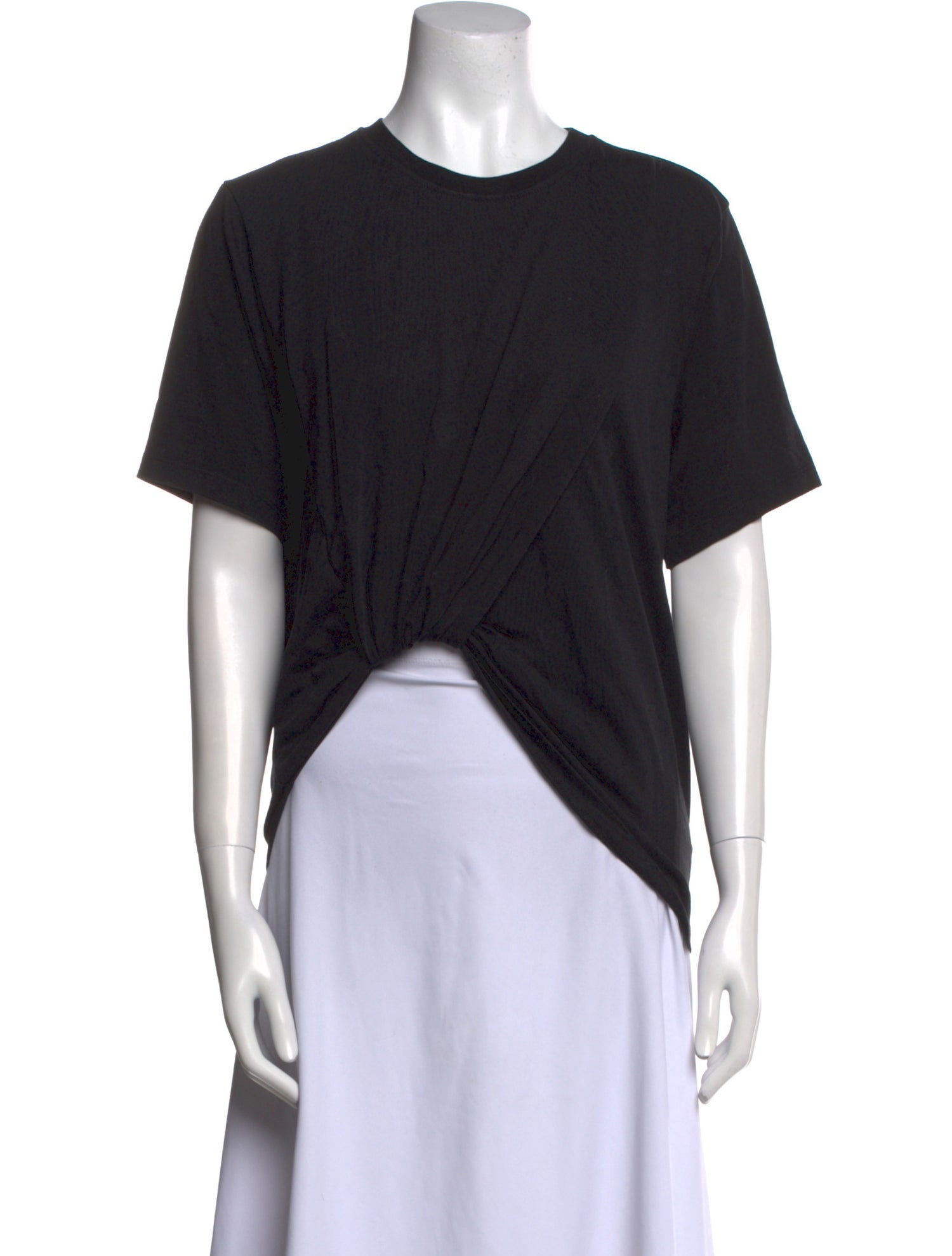 Victoria Beckham Crew Neck Short Sleeve T-Shirt