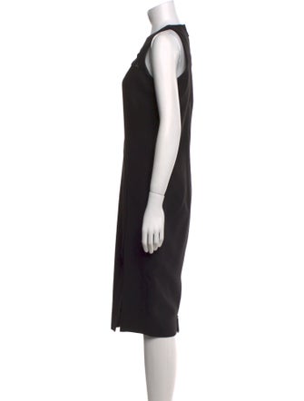 Victoria Beckham Wool Midi Length Dress