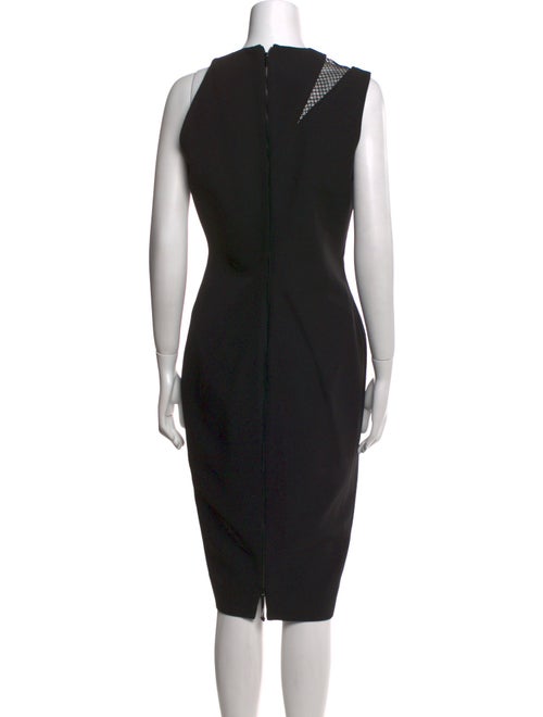 Victoria Beckham Wool Midi Length Dress