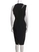 Victoria Beckham Wool Midi Length Dress