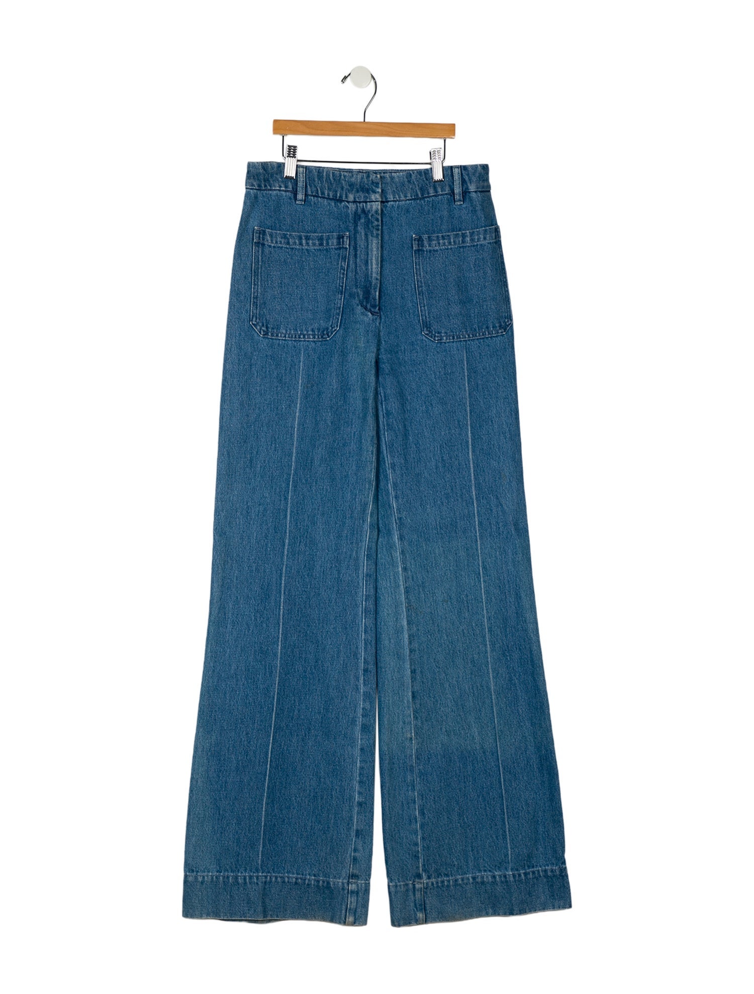 Victoria Beckham High-Rise Wide Leg Jeans