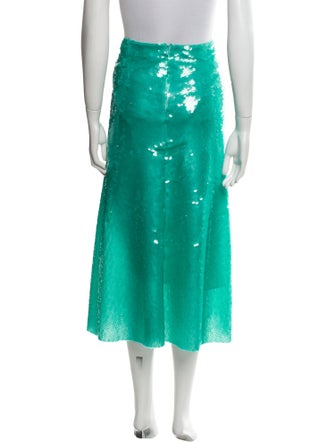 Victoria Beckham Midi Length Skirt