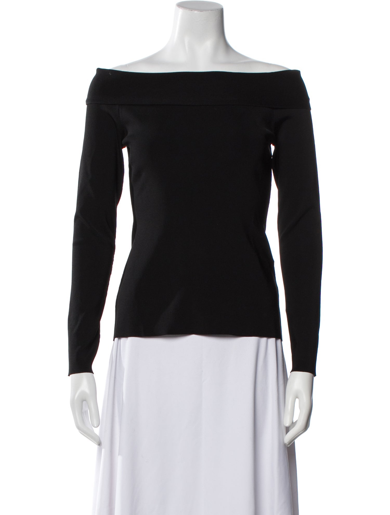 Victoria Beckham Bateau Neckline Sweater