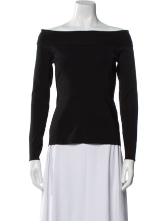 Victoria Beckham Bateau Neckline Sweater