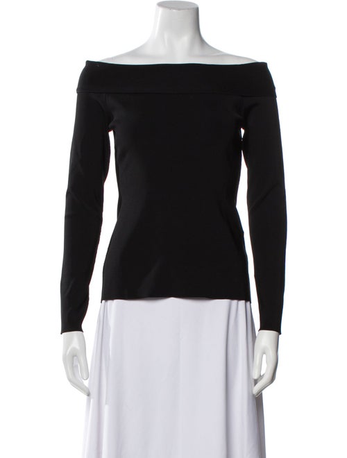 Victoria Beckham Bateau Neckline Sweater