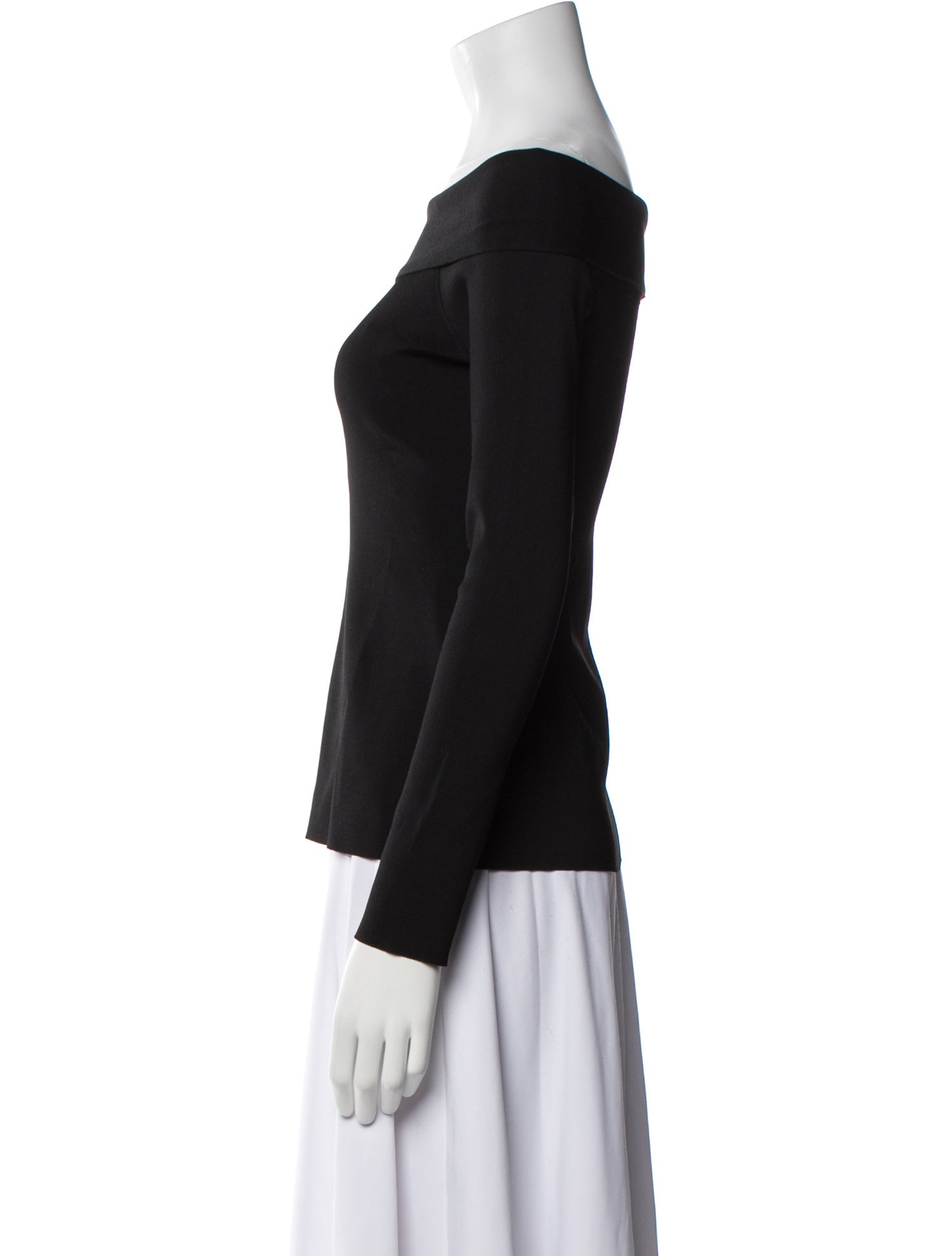 Victoria Beckham Bateau Neckline Sweater