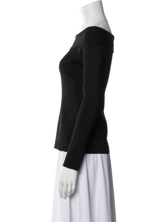 Victoria Beckham Bateau Neckline Sweater