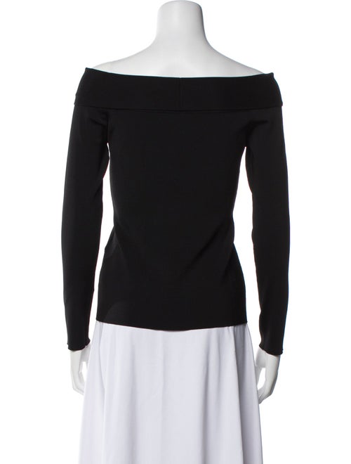 Victoria Beckham Bateau Neckline Sweater
