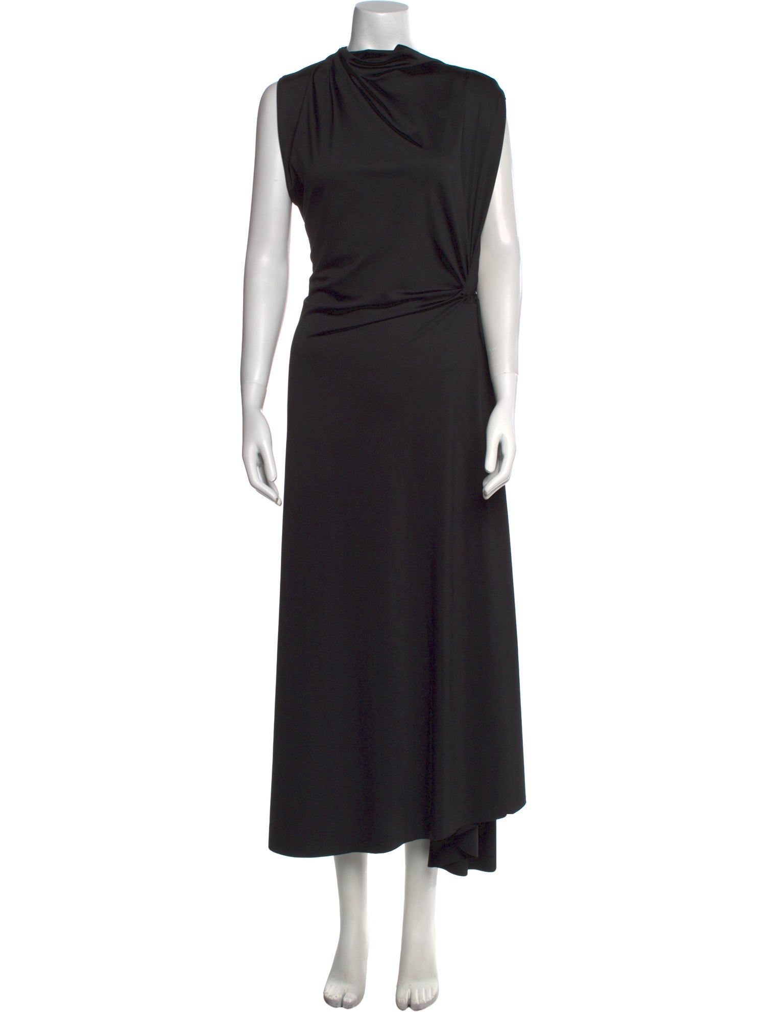 Victoria Beckham Cowl Neck Long Dress