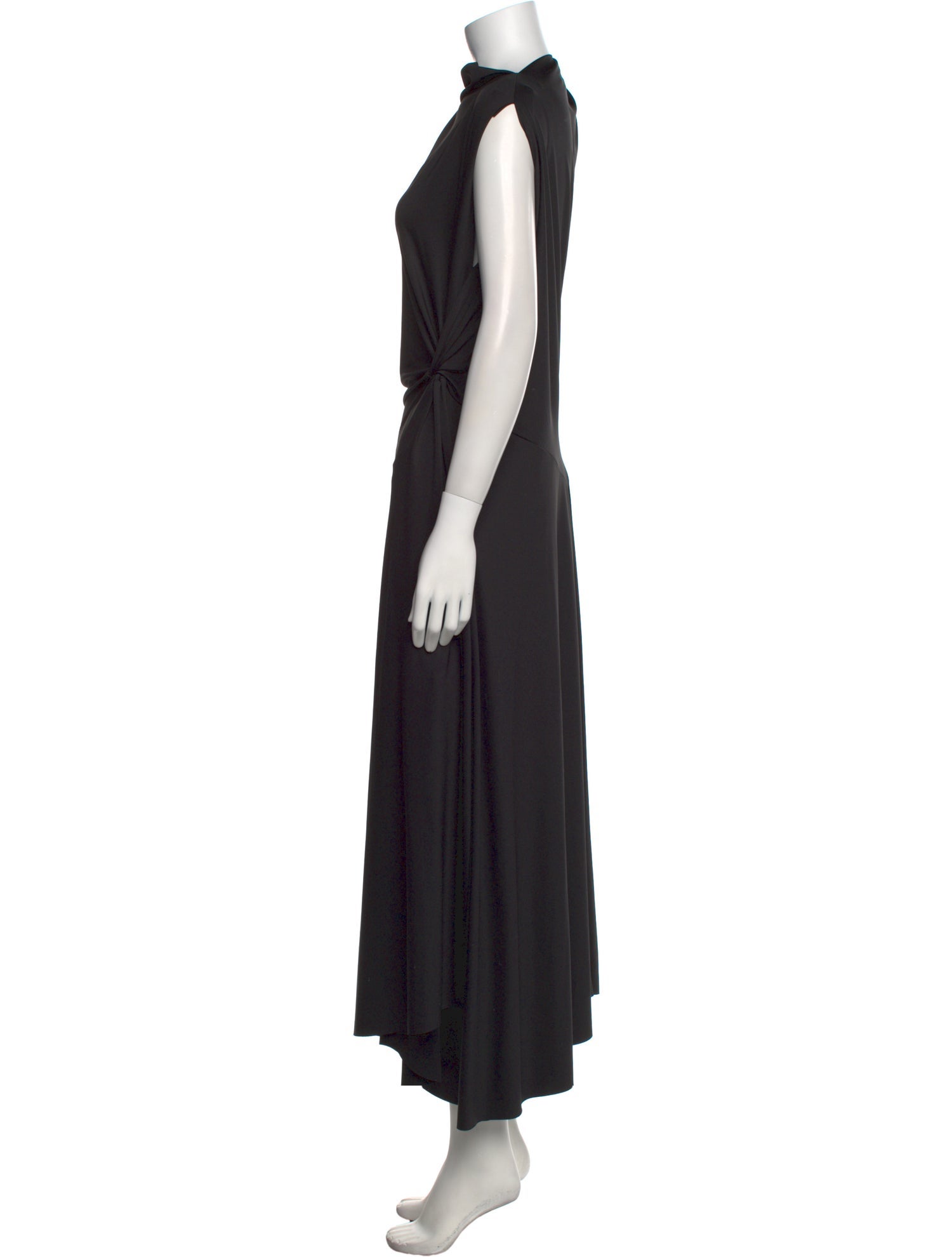 Victoria Beckham Cowl Neck Long Dress