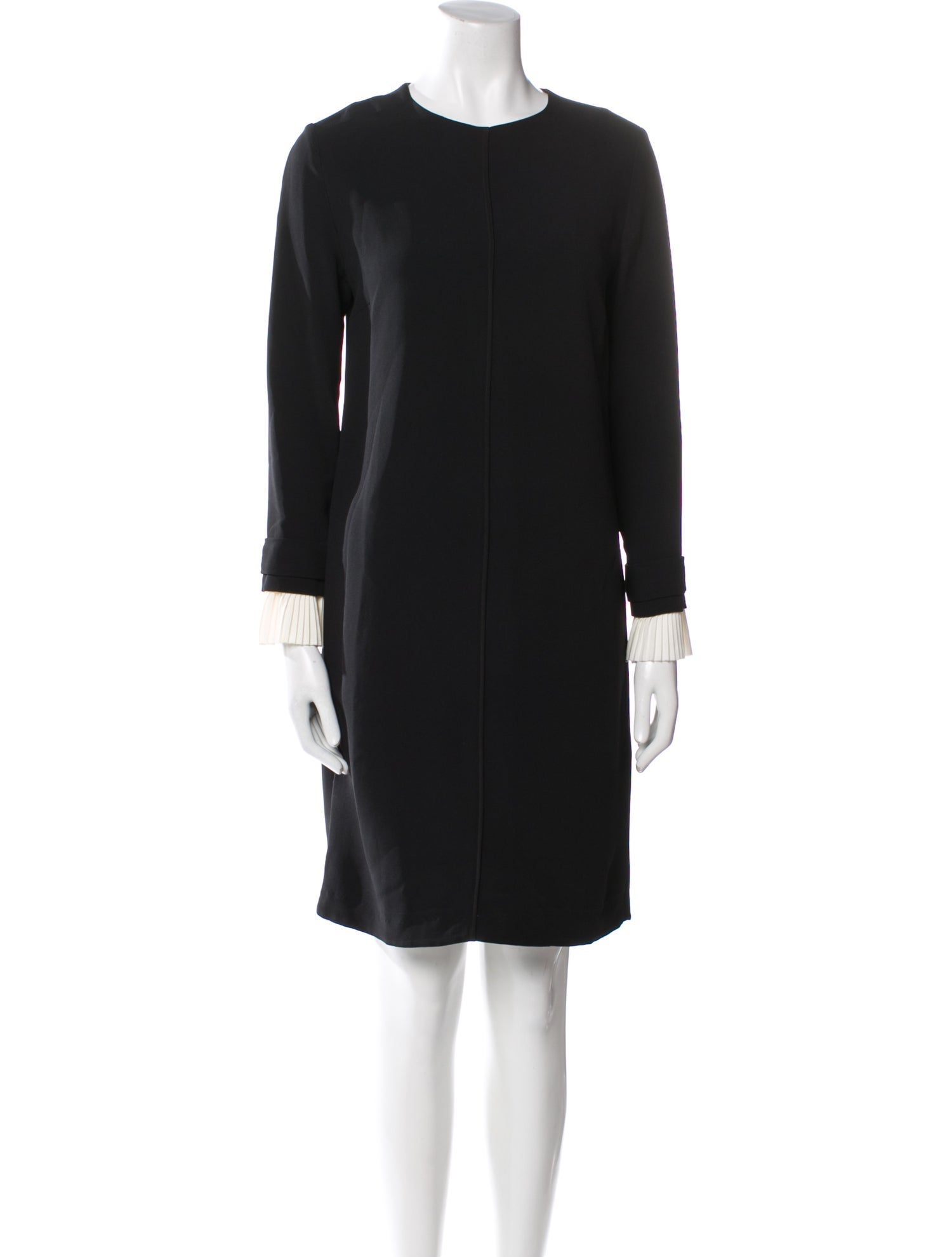 Victoria Beckham Crew Neck Mini Dress