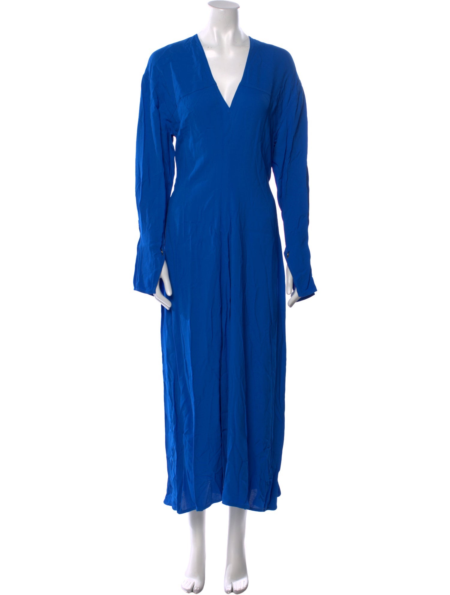 Victoria Beckham V-Neck Long Dress w/ Tags