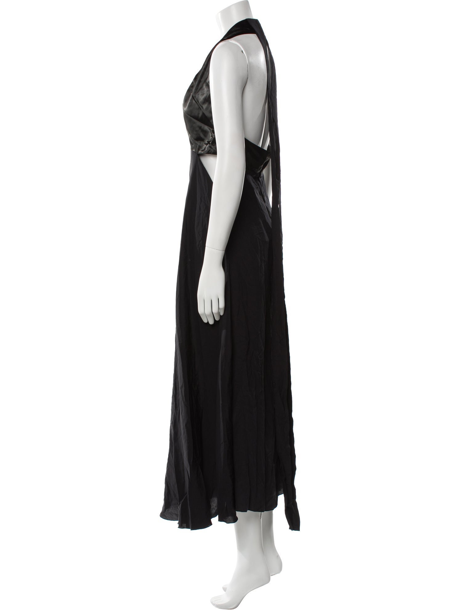 Victoria Beckham Halterneck Long Dress w/ Tags