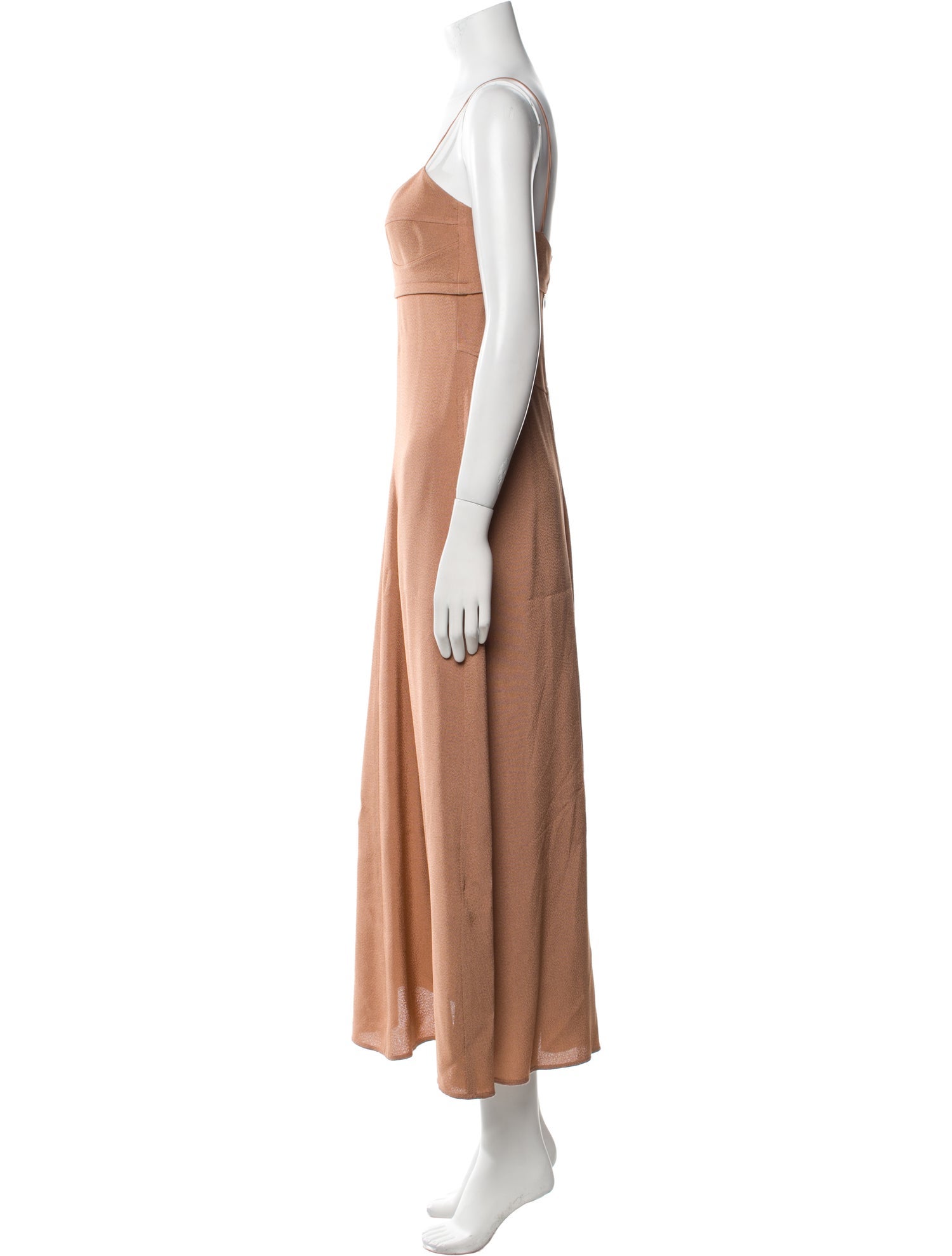 Victoria Beckham V-Neck Long Dress