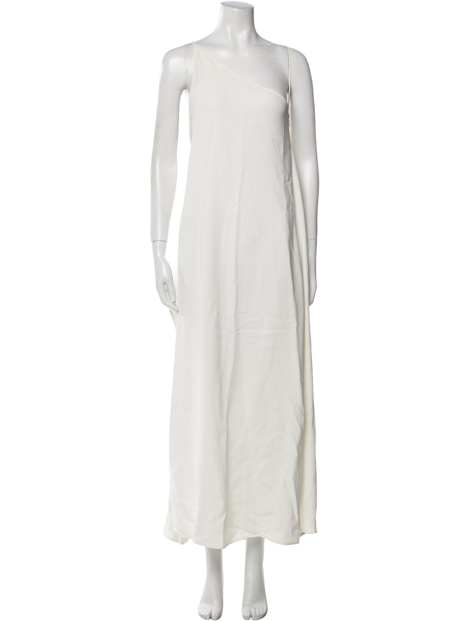 Victoria Beckham One-Shoulder Long Dress