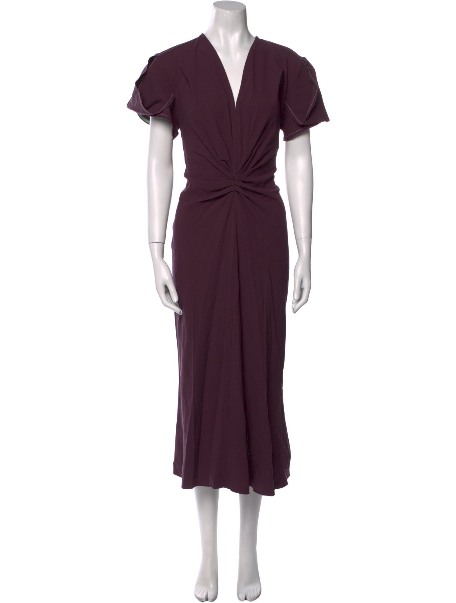Victoria Beckham Virgin Wool Long Dress w/ Tags