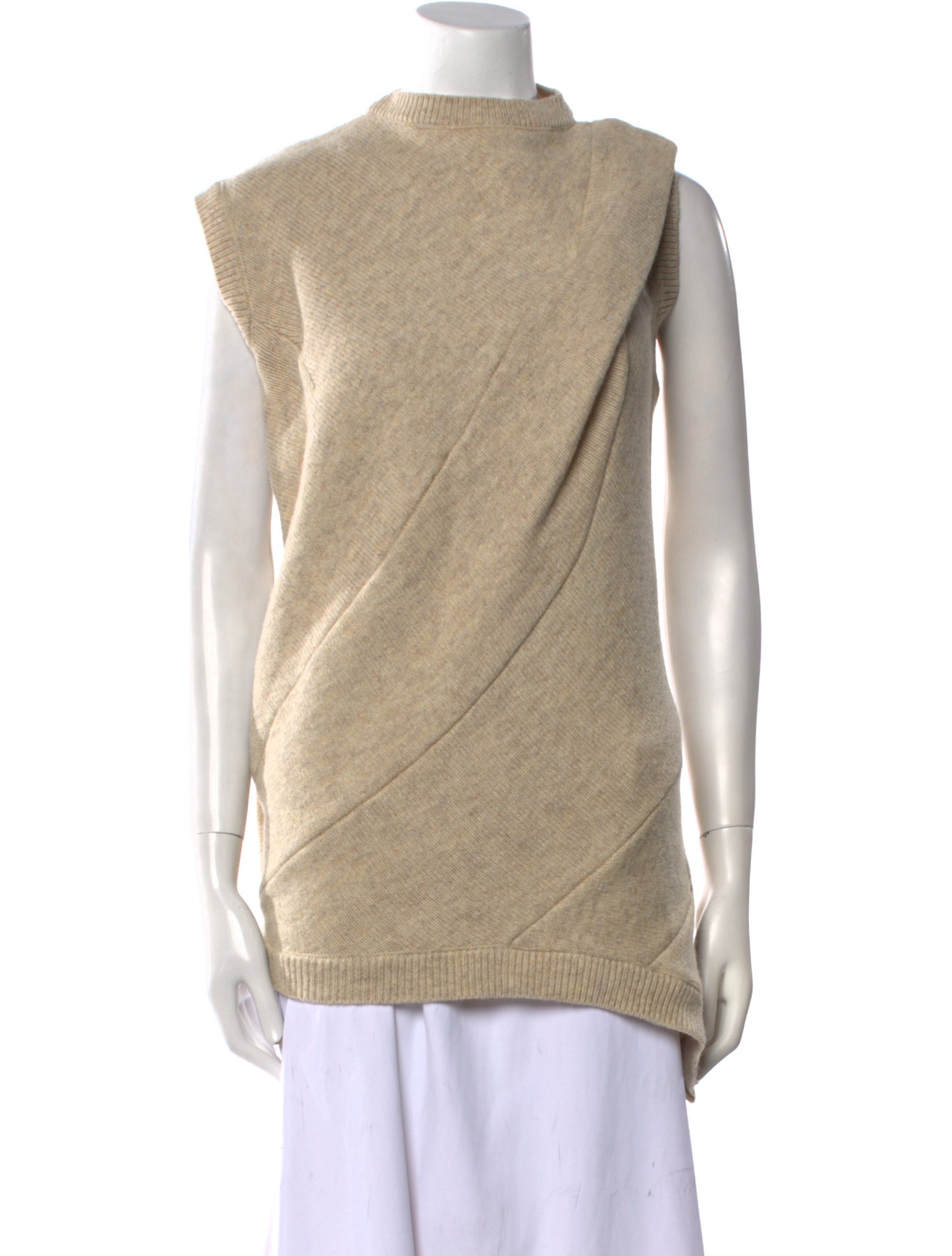 Victoria Beckham Wool Cowl Neck Sweater