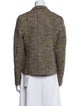 Victoria Beckham Virgin Wool Printed Blazer