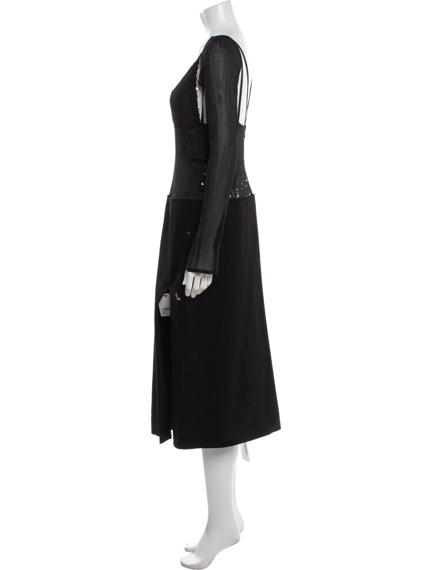Victoria Beckham Silk Midi Length Dress w/ Tags