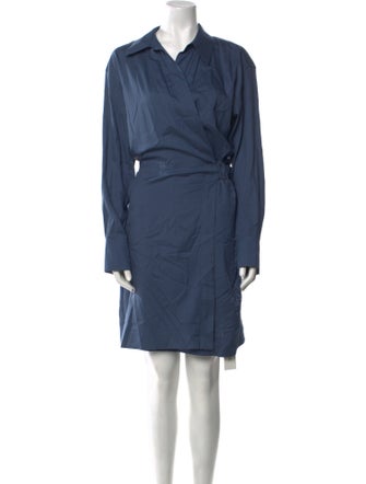 Victoria Beckham Silk Knee-Length Dress