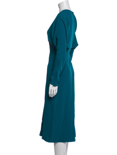 Victoria Beckham Crew Neck Long Dress