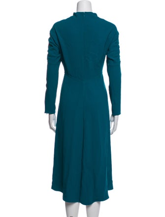 Victoria Beckham Crew Neck Long Dress