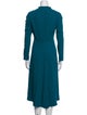 Victoria Beckham Crew Neck Long Dress