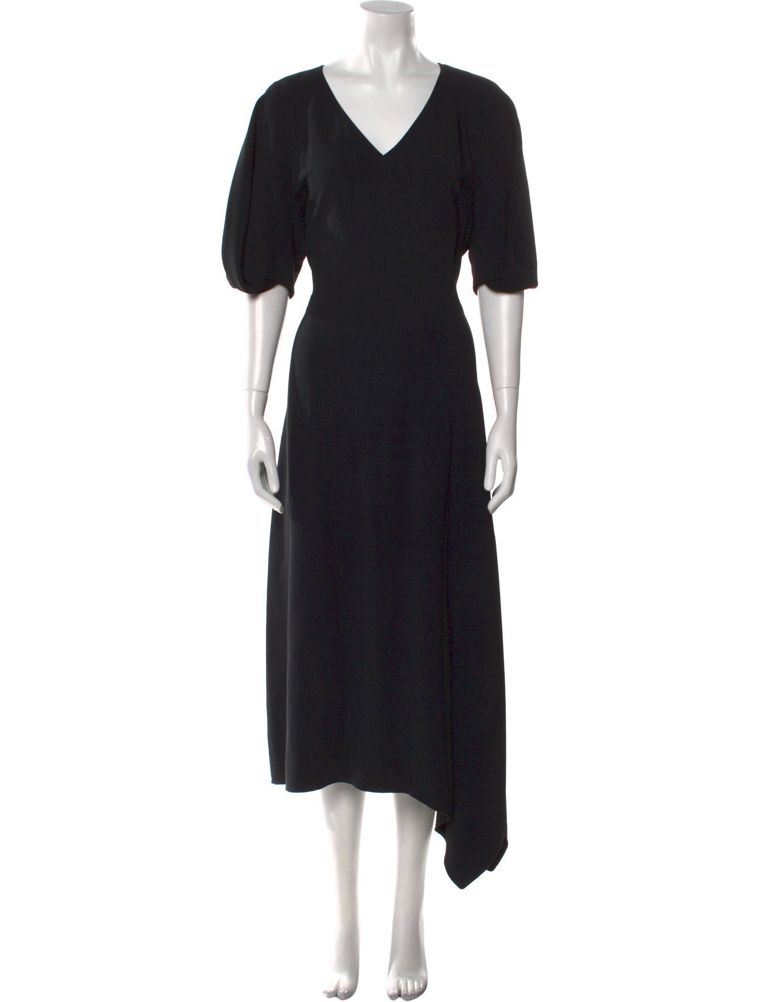 Victoria Beckham V-Neck Long Dress