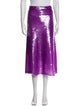 Victoria Beckham Sequin Embellishments Midi Length Skirt