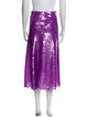 Victoria Beckham Sequin Embellishments Midi Length Skirt