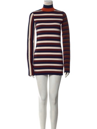 Victoria Beckham Virgin Wool Mini Dress