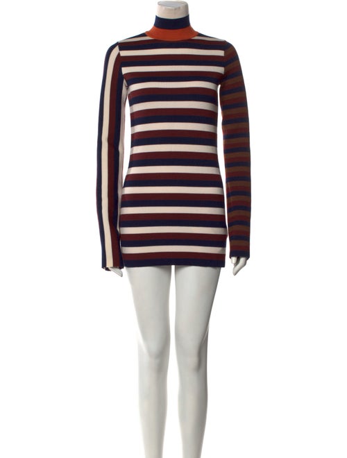 Victoria Beckham Virgin Wool Mini Dress