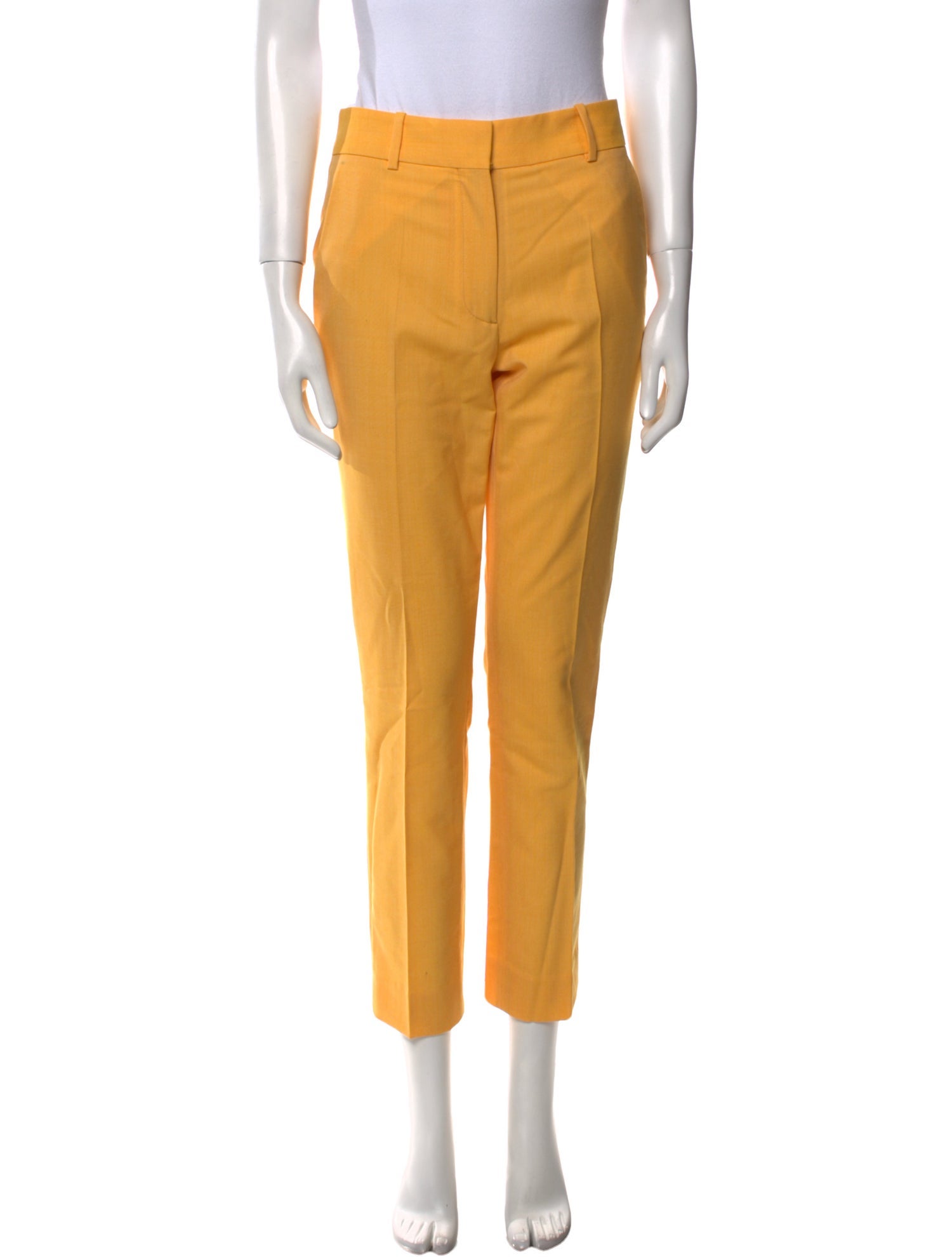 Victoria Beckham Wool Straight Leg Pants