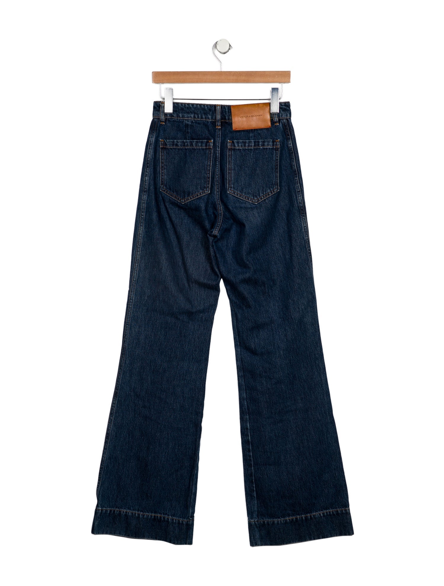 Victoria Beckham High-Rise Wide Leg Jeans